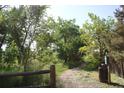 A serene wooded path meanders through lush greenery, offering a peaceful escape at 308 Baron Ave, Lafayette, CO 80026