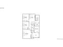 Third floor plan featuring bedrooms, bathrooms, a loft, walk-in closet, and a laundry room at 7308 Waterleaf Trl, Littleton, CO 80125
