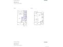 Morrison II floor plan featuring four bedrooms, three bathrooms, and a half bath across two stories at 7308 Waterleaf Trl, Littleton, CO 80125