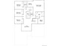 Layout of the second floor featuring bedrooms, bathrooms, closets, and loft at 14553 Hudson Way, Thornton, CO 80602