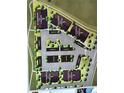 Community layout showcasing the property's strategic design with walking and parking convenience at 1304 Snowberry # 102, Louisville, CO 80027