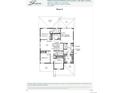 Second-floor blueprint includes a primary bedroom, three additional bedrooms and laundry at 1300 Stillspring Ln, Castle Pines, CO 80108