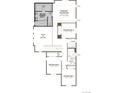Second floor floor plan featuring bedrooms, bathrooms, and deluxe primary bath at 9276 Telluride Ct, Commerce City, CO 80022