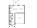 Main floor plan showing kitchen, dining room, Gathering room, and two-car garage at 9456 Yampa Ct, Commerce City, CO 80022