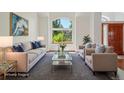 Bright living room with a large window, neutral furnishings, and stylish decor for a modern feel at 2247 Eagles Nest Dr, Lafayette, CO 80026