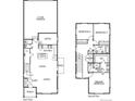 A detailed floor plan showing the layout of the house, including the kitchen, living room, and bedrooms at 21001 E 63Rd Dr, Aurora, CO 80019