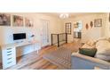 Bright living room with hardwood floors, modern decor, and comfortable furniture at 2795 Se Grapevine Rd, Idledale, CO 80453