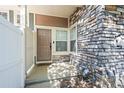 Welcoming front entrance with stone accents and a well-maintained walkway at 3076 W 112Th Ct # C, Westminster, CO 80031