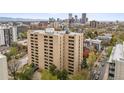 Apartment building exterior showcasing its architecture and city views at 800 N Pearl St # 709, Denver, CO 80203
