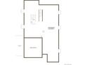 Unfinished basement featuring space for potential bathroom and staircase access at 229 Wooten Ave, Brighton, CO 80601