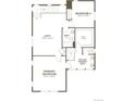 Layout of the upper level, with a primary bedroom suite, loft, and additional bedroom with bath at 9135 White Ridge Rd, Englewood, CO 80112