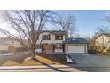 House's aerial view showing the property and neighborhood at 7379 S Syracuse Ct, Centennial, CO 80112