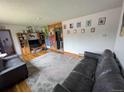 Bright living room featuring plush sofas, a patterned rug, and a view of the entertainment center at 290 W 1St Ave, Broomfield, CO 80020
