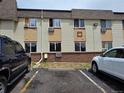 The building's exterior boasts well-maintained architecture, convenient parking, and visible unit numbers at 9650 Huron St # 3, Thornton, CO 80260