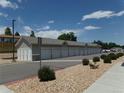 A row of well-maintained private garages, adding convenience and storage space to this community at 1851 S Dunkirk St # 201, Aurora, CO 80017