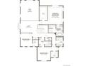 Second floor plan with an owner's bedroom, two additional bedrooms, a loft, and two bathrooms at 8386 Cokedale Cir, Littleton, CO 80125