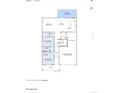 This 1st floor plan features an open-concept living space, next generation suite, and a 3-car tandem garage at 12780 W Glasgow Pl, Littleton, CO 80127