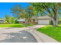 Traditional two-story home with an attached garage, a mature tree, and a well-maintained lawn at 3266 S Wabash Ct, Denver, CO 80231