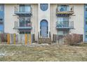 Exterior of multi-Gathering unit featuring a gated front door at 12174 Melody Dr # 203, Westminster, CO 80234