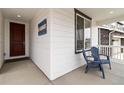 Welcoming front porch with comfortable seating and a view of the neighborhood, perfect for relaxing outdoors at 1369 E Witherspoon Dr, Elizabeth, CO 80107