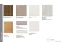 Selection of interior design materials for flooring, tile, cabinets, and countertops at 3867 Freestone Pt, Castle Rock, CO 80108