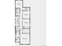 Detailed floor plan showing the layout of the second floor, including the four bedrooms at 3295 N Coolidge Way, Aurora, CO 80019