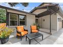 Cozy patio space with comfortable seating, perfect for outdoor relaxation and gatherings at 8188 S Yukon St, Littleton, CO 80128