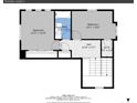 Upstairs floorplan featuring two bedrooms, bathroom, hall, and walk-in closet at 240 S Oak Hill St, Aurora, CO 80018
