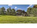 Scenic park featuring a pavilion with picnic area and sprawling green space at 16723 E Irwin Ave, Centennial, CO 80016