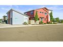 Contemporary home showcasing its architecture, complemented by a well-maintained street view at 2004 Foxtail Ln # B, Lafayette, CO 80026