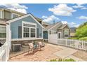 Charming patio featuring a cozy outdoor area, perfect for entertaining at 11386 Grove St # B, Westminster, CO 80031