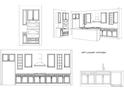 Detailed luxury kitchen rendering showing the layout with the island and appliances at 3864 W 82Nd Ln, Westminster, CO 80031
