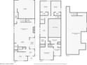 Detailed floor plan showcasing the layout of a modern home with spacious rooms at 10557 Eby Cir, Lone Tree, CO 80124