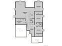 Basement floor plan including a recreation room, flex room, and two additional bedrooms with walk-in closets at 24791 E 38Th Ave, Aurora, CO 80019