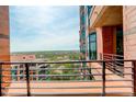 Balcony view overlooking the neighborhood at 8100 E Union Ave # 1502, Denver, CO 80237