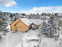 Spacious home with a large yard, viewed from above at 1585 Old Antlers, Monument, CO 80132