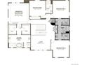 Second floor layout with four bedrooms including the owner's suite and three baths, plus a loft at 1696 Green Fern Pt, Castle Rock, CO 80104