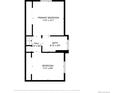 Fourth floor plan featuring the primary bedroom with ensuite bathroom, additional bedroom, and hallway at 7507 Halleys Dr, Littleton, CO 80125