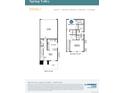 Two-story floor plan featuring 2 bedrooms, and a large primary bedroom at 1450 Coral Pl, Longmont, CO 80504