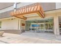 A close exterior shot of the entrance to the building at 1777 Larimer St # 902, Denver, CO 80202
