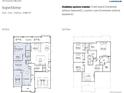 Detailed floor plan of the property showing layout of rooms and square footage at 39876 Floyd St, Elizabeth, CO 80107