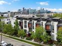 Modern townhomes with a skyline view, offering urban living in a desirable location at 1880 W 32Nd Ave, Denver, CO 80211