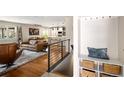 Open-concept living space that flows into the kitchen and dining area at 6402 E Cornell Ave, Denver, CO 80222