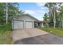 Charming ranch home with attached two-car garage and well-kept landscaping at 8427 S Custer Ln, Evergreen, CO 80439