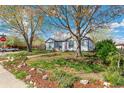 Inviting single-story home with large trees in a well-kept yard on a corner lot at 4401 Quieto Ct, Denver, CO 80211