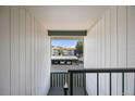 This picture shows the beautiful view of the parking area, with some trees in the background at 2150 S Vaughn Way # 302D, Aurora, CO 80014