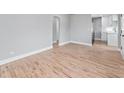 Bright, open living area with hardwood floors, perfect for entertaining or relaxing at 3630 Magnolia St, Denver, CO 80207