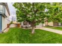 Beautiful home with a lush green lawn and mature tree at 9328 Fenton Ct, Westminster, CO 80031