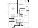 Second story floor plan highlighting primary bedroom, walk-in closets, and additional bedrooms with shared bathroom at 318 Welded Tuff Trl, Castle Rock, CO 80104