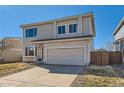 Charming two-story home with a red front door and well-maintained lawn in a residential neighborhood at 4774 Waldenwood Dr, Highlands Ranch, CO 80130